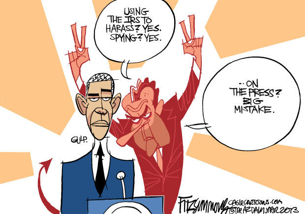 Daily Fitz Cartoon: Obama